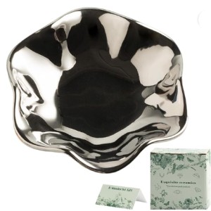 BEUNAIZER Jewelry Dish Tray, Ring Dish, Ceramic Trinket Tray, Key Bowl